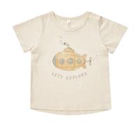 Let's Explore T-Shirt Ecru 3/6 months