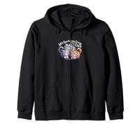 Let's Face It I Was Crazy Before The Cats Funny Cat Lover Zip Hoodie