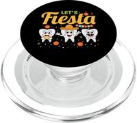 Let's Fiesta Dentist Dental Funny Teeth Cinco De Mayo PopSockets PopGrip for MagSafe