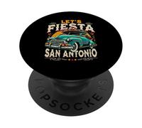 Let's Fiesta San Antonio Texas Cinco de Mayo Mexican Party PopSockets Adhesive PopGrip