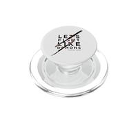 Let's Fight Like Demons - Duncan Idaho - Dune (2021) - White PopSockets PopGrip for MagSafe