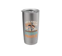Let's Find A Cure for The Stupid Sarcasm Jokes - Stainless Steel Insulated Tumbler