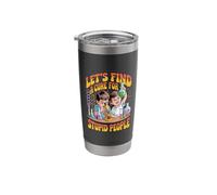 Let's Find A Cure for The Stupid Sarcasm Jokes Stainless Steel Insulated Tumbler
