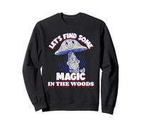Let's Find Some Magic In The Woods (Mushroom Gnome Graphic) Sweatshirt