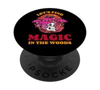 Let's Find Some Magic In The Woods (Mushroom Graphic) PopSockets Adhesive PopGrip