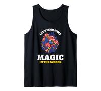 Let's Find Some Magic in The Woods Mushroom Graphic Tank Top