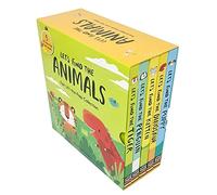 Let's Find The Animals Felt Lift The Flap Collection 5 Books Collection Box Set by Alex Willmore (Puppy, Dinosaur, Kitten, Penguin & Tiger)