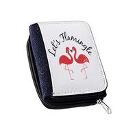 Let's Flamingle, Flamingo Lovers Gift, Pink Flamingo Gift,Women’s Denim Coin Wallet, Girls Purse, Gift Purse Wallet, Stags Purse.