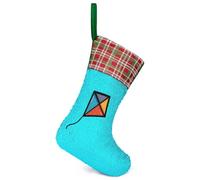 Let's Fly Christmas Stockings Sequin Hanging Ornaments Green-style