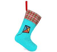 Let's Fly Christmas Stockings Sequin Hanging Ornaments Red-style