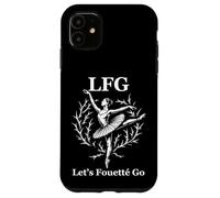 Let's Fouetté Go Funny Ballerina Ballet Dance Case for iPhone 11