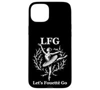 Let's Fouetté Go Funny Ballerina Ballet Dance Case for iPhone 15 Plus