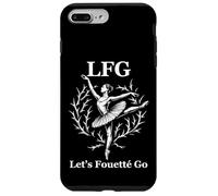 Let's Fouetté Go Funny Ballerina Ballet Dance Case for iPhone 7 Plus/8 Plus