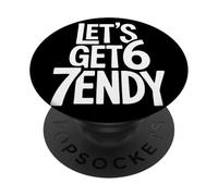 Let's Get 67endy Playful 67th Birthday Party Birthday PopSockets Adhesive PopGrip