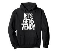 Let's Get 67endy Playful 67th Birthday Party Birthday Pullover Hoodie