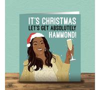 Let's Get Absolutely Hammond! Alison Hammond Christmas Card