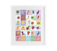 'Let's Get Active ABC's'| Framed Print Under Glass