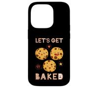 Let's Get Baked Baking Cookies Heart Baker Muffins Chocolate Case for iPhone 14 Pro