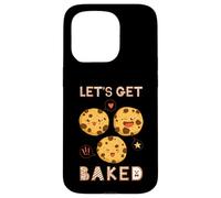 Let's Get Baked Baking Cookies Heart Baker Muffins Chocolate Case for iPhone 15 Pro