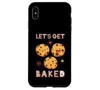 Let's Get Baked Baking Cookies Heart Baker Muffins Chocolate Case for iPhone XS Max