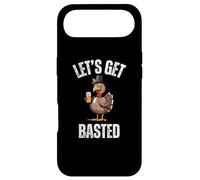 Lets Get Basted Funny Thanksgiving Drinking Turkey Day Case for iPhone Air