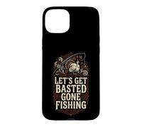 Let's Get Basted Gone Fishing Thanksgiving Festive Case for iPhone 15 Plus