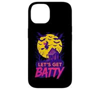 Let's Get Batty Witch Halloween Night Case for iPhone 14
