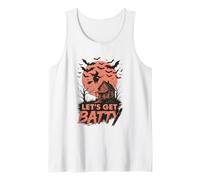 Let's Get Batty Witch Moon Cottage Bats Tank Top