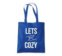 Let's Get Cozy Winter Cold Tote Shopping Bag 10 Litres Capacity 42 x 38cm