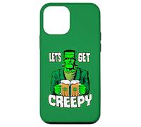 Let's Get Creepy St. Patrick's Day Frankenstein Monster Beer Case for iPhone 12 mini