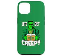 Let's Get Creepy St. Patrick's Day Frankenstein Monster Beer Case for iPhone 13