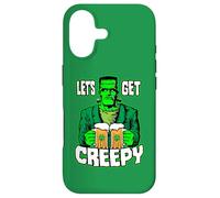 Let's Get Creepy St. Patrick's Day Frankenstein Monster Beer Case for iPhone 17
