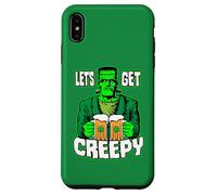 Let's Get Creepy St. Patrick's Day Frankenstein Monster Beer Case for iPhone XS Max