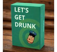Let's Get Drunk Adult Party Card Game, 2-8 Players, Drinking Game Cards