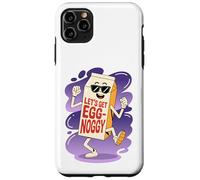 Let's Get Egg-Noggy Funny Egg Nog Pun Drink Christmas Case for iPhone 11 Pro Max