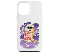 Let's Get Egg-Noggy Funny Egg Nog Pun Drink Christmas Case for iPhone 13 Pro Max