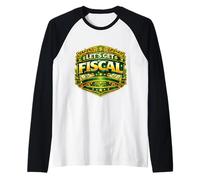 Let's Get Fiscal Funny Accountant Accounting Bookkeeper Joke Raglan Baseball Tee