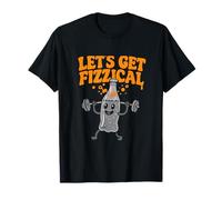 Let's Get Fizzical Soda Workout Cheers Celebration T-Shirt