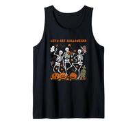 Let's Get Halloweird Skeletons Tank Top