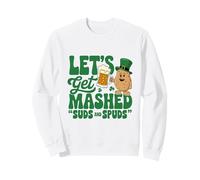 Let's Get Mashed Sud Spud St Patrick’s Day Irish Potato Puns Sweatshirt