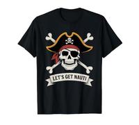 Let's Get Nauti Value Graphic T-Shirt, Men, Black, L