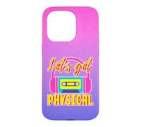 Let's Get Physical 80s Costume Party Halloween Retro Workout Case for iPhone 15 Pro
