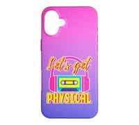 Let's Get Physical 80s Costume Party Halloween Retro Workout Case for iPhone 16 Plus