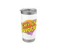 Let's Get Physical 80s Costume Party Retro Eighties Workout Stainless Steel Insulated Tumbler