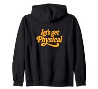 Let's get Physical Gym fitness trainer Zip Hoodie