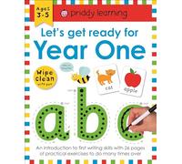 Let's Get Ready for Year One: An introduction to first writing skills with 26 pages of practical exercises (Wipe Clean Workbooks)
