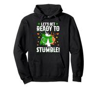 Let's Get Ready to Stumble - Shamrock St Patrick's Day Beer Pullover Hoodie