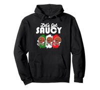 Lets Get Saucy Meatball Italian Kitchen Lover Pullover Hoodie