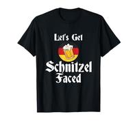 Let's Get Schnitzel Faced German Beer Oktoberfest Gift T-Shirt