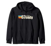 Let's get Sendy 67 Six Seven 7endy 6 Funny Gen Alpha Meme Zip Hoodie